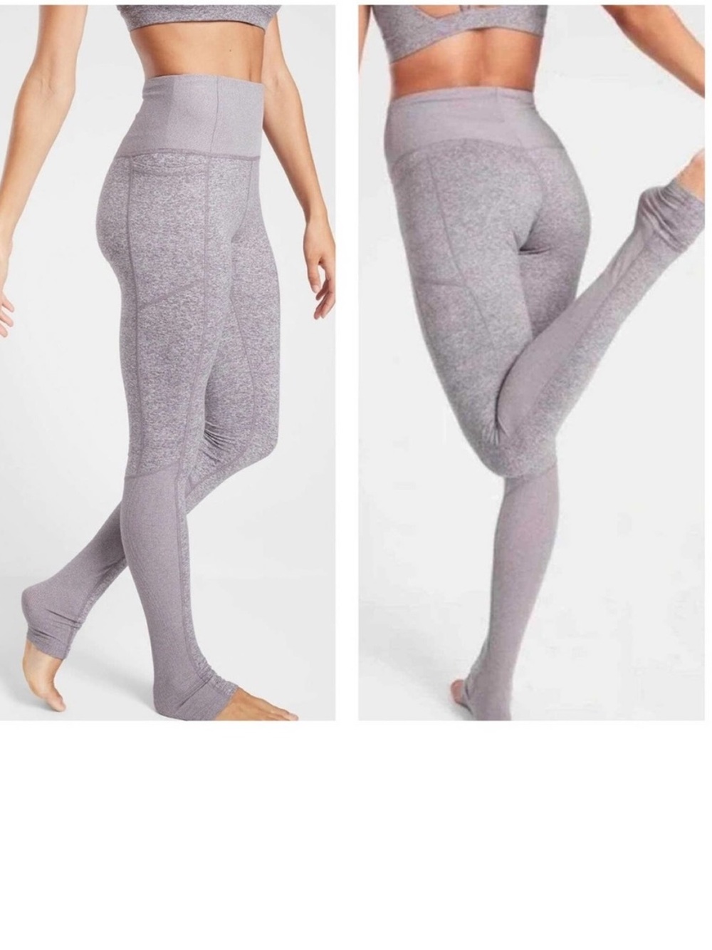 Athleta‎ exhale heel tight leggings size Large